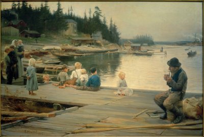 Summer Evening at Hammar
