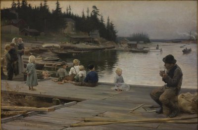 Summer Evening at Hammar