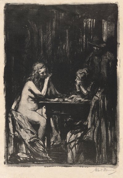 The Stranger by Albert Edward Sterner