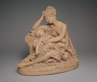 Venus and Cupid by Albert Ernest Carrier Belleuse