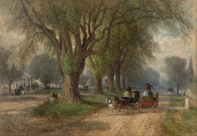 Sunday in New England by Albert Fitch Bellows