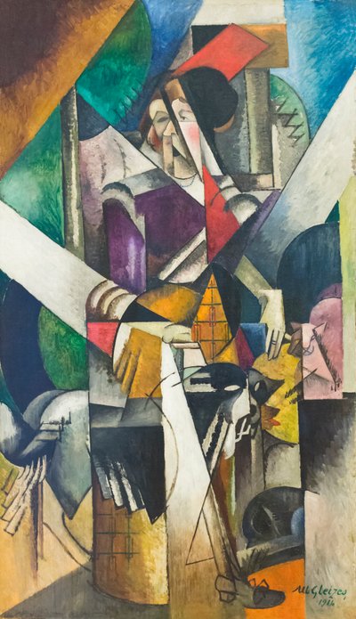 Woman with Animals by Albert Gleizes