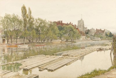 All Saints Church Maidstone by Albert Goodwin