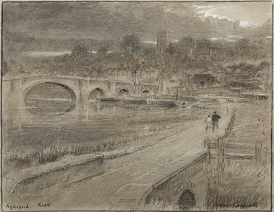 Aylesford, Kent by Albert Goodwin