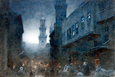 Cairo by Albert Goodwin