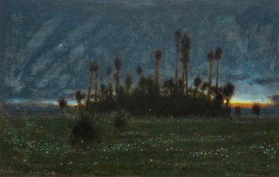Fireflies, Jamaica by Albert Goodwin