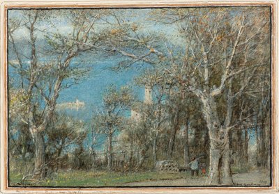 Lago Maggiore by Albert Goodwin