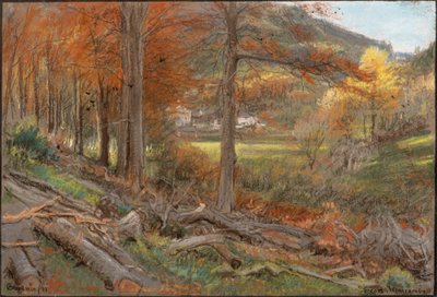 Scots, Ilfracombe by Albert Goodwin