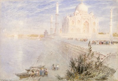 Taj Mahal by Albert Goodwin