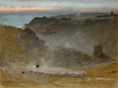 The Hills Over Hastings, 1906 by Albert Goodwin