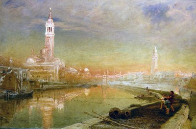 Venice- Midsummer Dawn by Albert Goodwin