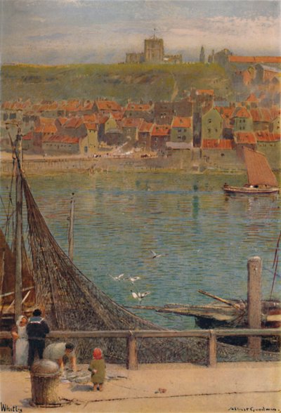Whitby, 19th-20th Century, 1935 by Albert Goodwin