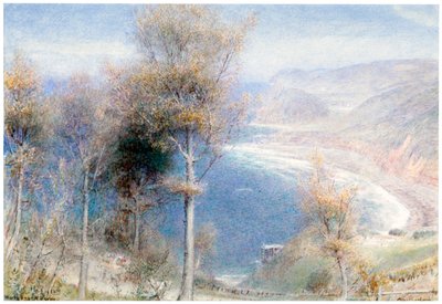 Woody Bay, Devon by Albert Goodwin