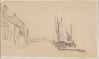 Helsingør Harbor by Albert Gottschalk