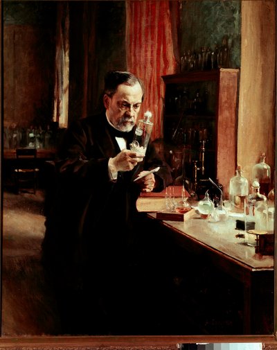 Portrait of Louis Pasteur by Albert Gustaf Aristides Edelfelt