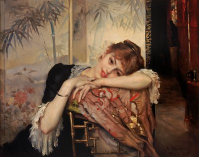 The Parisienne by Albert Gustaf Aristides Edelfelt