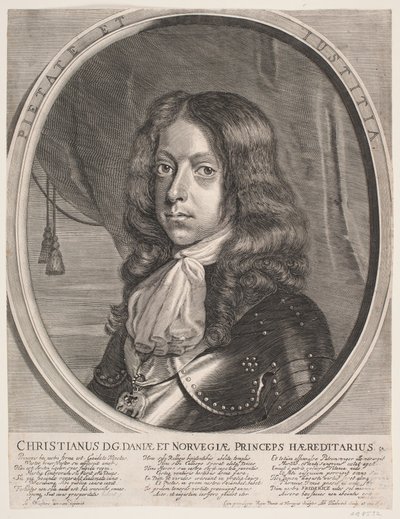 Christian V as Crown Prince by Albert Haelwegh