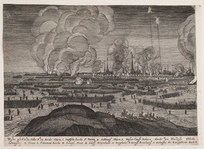 Bombardment of Copenhagen by Albert Haelwegh
