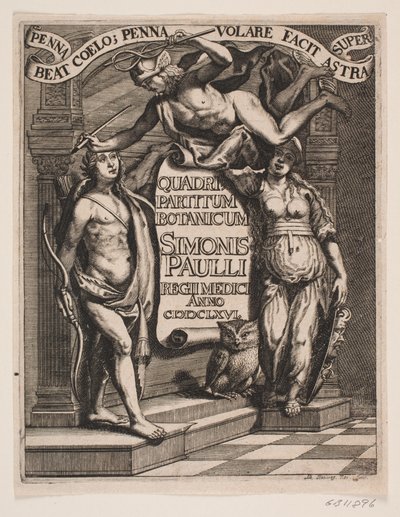 Title Page for Simon Paulli, 