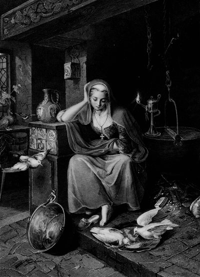 Cinderella, c1850 by Albert Henry Payne