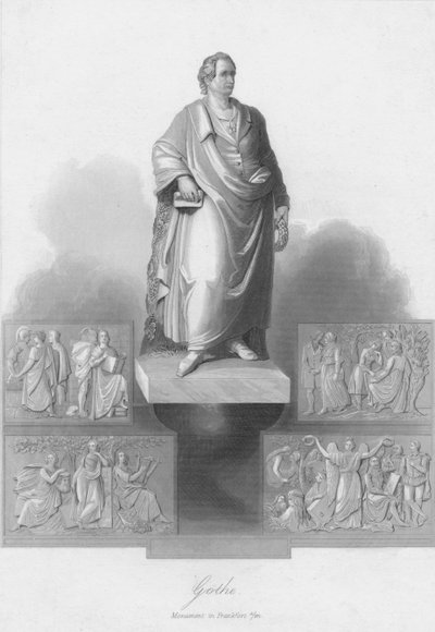 Goethe, mid-late 19th century by Albert Henry Payne