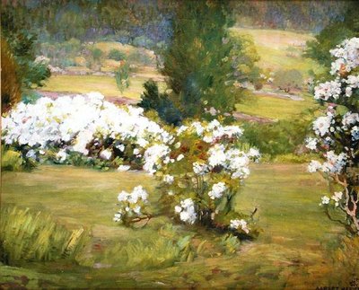 Blooming Flowers, c.1925 by Albert Herter