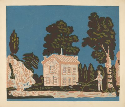 Wallpaper for Bandbox Covering by Albert Levone