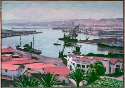 Algiers, the Red Roofs by Albert Marquet