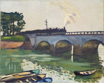 Bridge at Saint-Jean-de-Luz by Albert Marquet