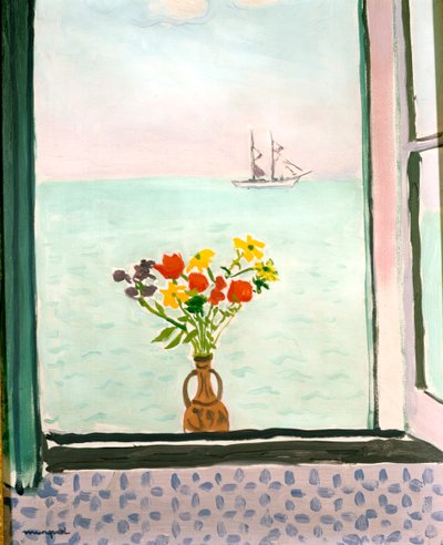 Window at La Goulette, 1926 by Albert Marquet