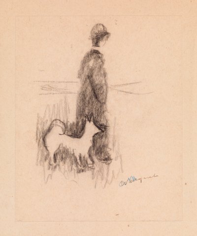 Figure and Dog by Albert Marquet