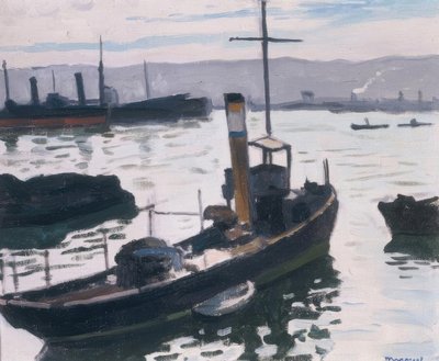 The Port of Algiers by Albert Marquet
