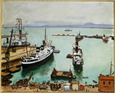 The Port of Algiers by Albert Marquet