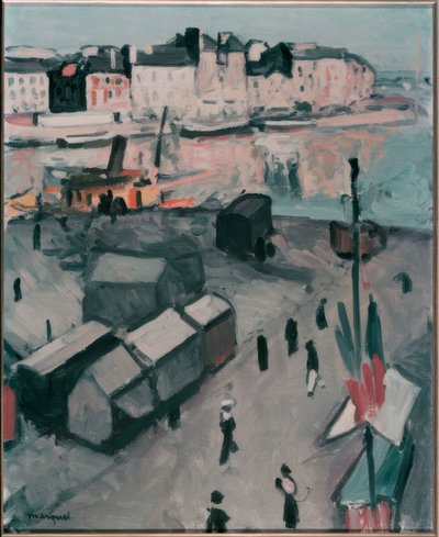 Port of Le Havre by Albert Marquet