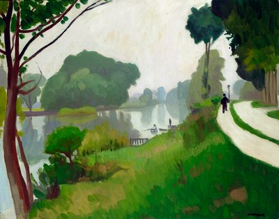 The Marne at Varenne-Saint-Hilaire by Albert Marquet