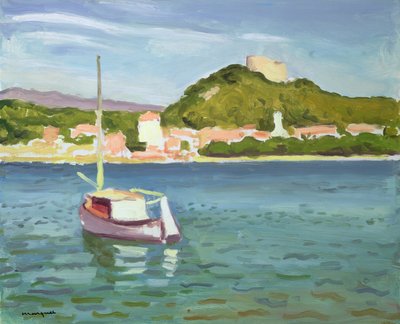 View of Porquerolles by Albert Marquet