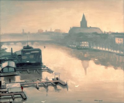 View of the Amstel Hotel by Albert Marquet
