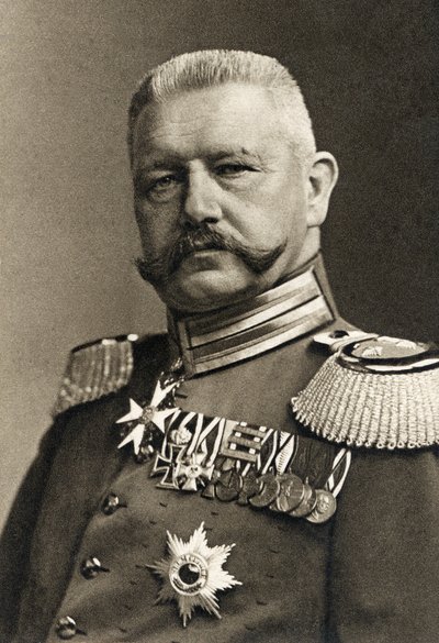 General Field Marshal von Hindenburg by Albert Meyer