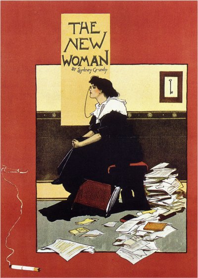 The New Woman, 1895 by Albert Morrow