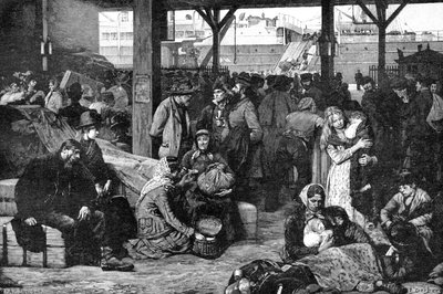 Emigration to the USA by Albert Pierre Dawant