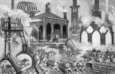 The Large Food Factory by Albert Robida