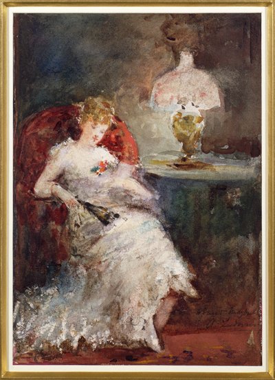 Her First May Ball by Albert Snr. Ludovici