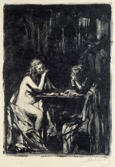 The Stranger by Albert Sterner