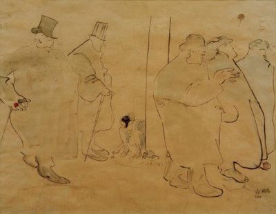 The Friends from Café du Dôme by Albert Weisgerber