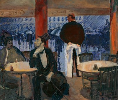 Parisian Café by Albert Weisgerber