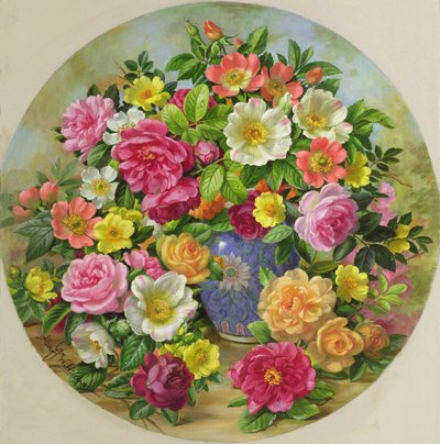 Homage to the Wild Rose by Albert Williams