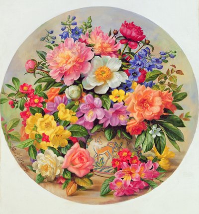 Garden Flowers of July by Albert Williams