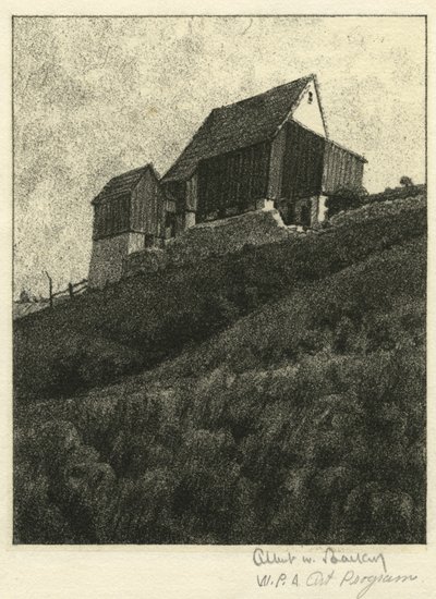 Upper Barn by Albert Winslow Barker