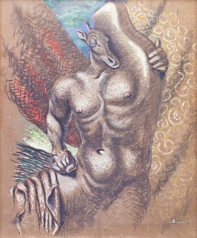Crete by Alberto (1891 1952) Savinio