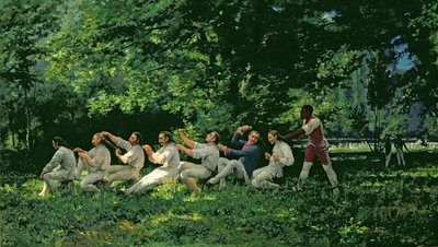 Soldiers Combing their Hair, 1882 by Alberto Maso Gilli